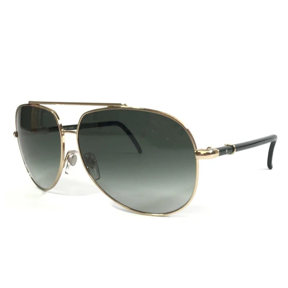 Robert Marc Sunglasses RM776-365 Gold Aviator With Gradient Green Lenses